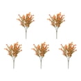 thumbnail image 2 of Faux Artificial Fake Flowers Eucalyptuss Plants 7 Fork Eucalyptuss Wilds Camellia Home Outdoor Decorative Flowers, 2 of 6