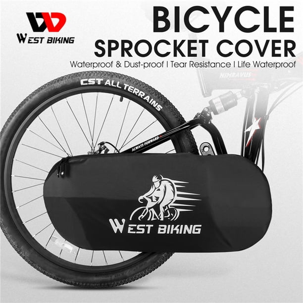 Protector De Vaina De Bicicleta WEST BIKING Bicicleta Piñón Protección Bielas Protector Cadena Rueda Cubierta