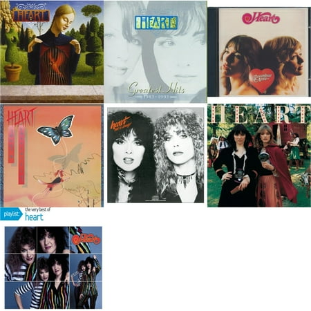 Greatest Hits & Greatest Hits 1985 -1995 & Dreamboat Annie & Dog & Butterfly & Bebe Le Strange & Little Queen & Playlist: Very Best Of Heart [CD Bundle]