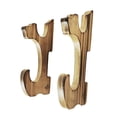 thumbnail image 2 of Blinkol Support Mural pour Épée en Bois pour Objets de Collection Samouraï Flûte 2 Niveaux, 2 of 9