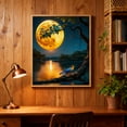 thumbnail image 5 of DIY Diamondart Painting Kits Moon Landscape DiamondArt Kits Wall Decoration, 5 of 10