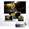 thumbnail image 5 of T5 Home Video 1080P Recorder Comcorder Multifunction Home Projector Portable LED HD Mini Projector Silver_regular version, 5 of 5