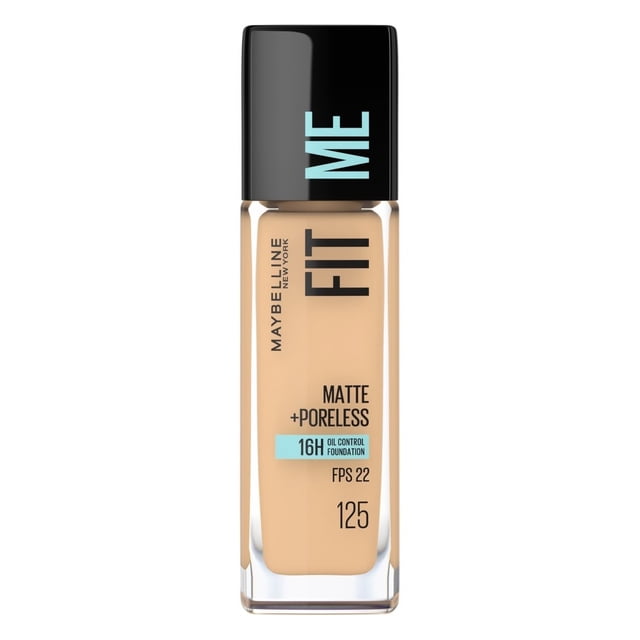 Base de maquillaje Maybelline New York Fit Me! matte + poreless 125 nude beige 30 ml