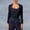 Black, variant on Womens Dance Warm-Up Shrug Top Slim Fit Long Sleeve Wrap Bolero for Ballet Modern Classical Dance Class