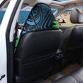 thumbnail image 4 of Bulopur Polynesian Car Seat Covers Front Seats Sweat Proof Towel for Car Seat Tropical Towel Car Seat Cover for Sports Quick Dry Bucket Towel Seat Covers Gift for Her, 4 of 8