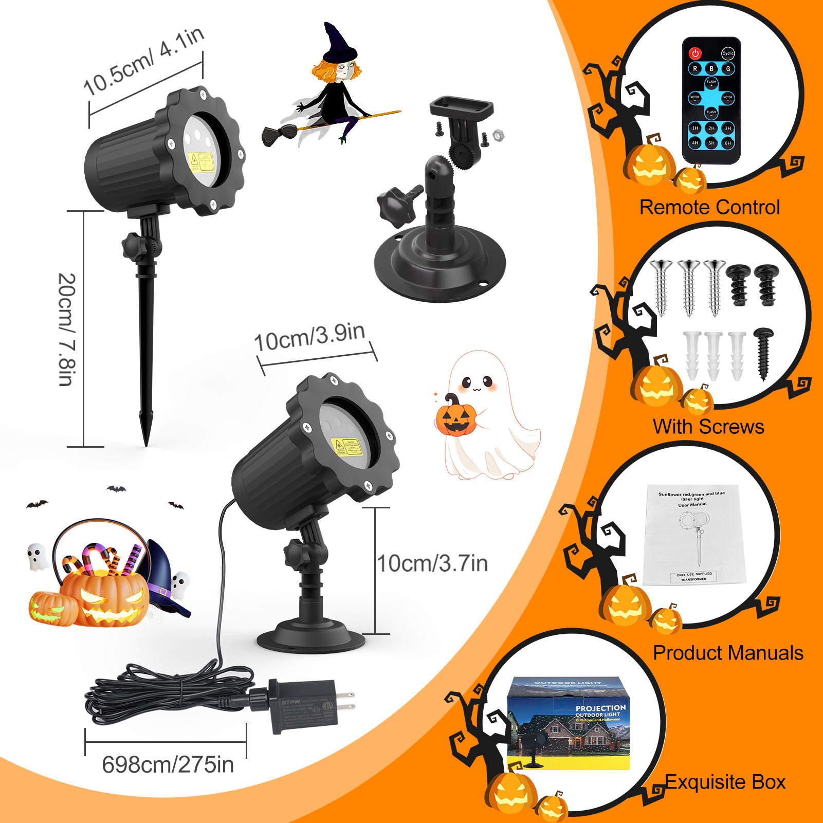 Yannovus Outdoor RGB Laser Light Projector with Remote photo 6