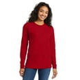 thumbnail image 5 of Hanes Men's Long Sleeve T-Shirt Tee Perfect-T Lightweight Soft Crewneck S-3XL, 5 of 8