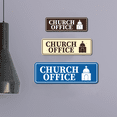 thumbnail image 5 of Standard Church Office Sign (Brushed Silver) - Medium, 5 of 5