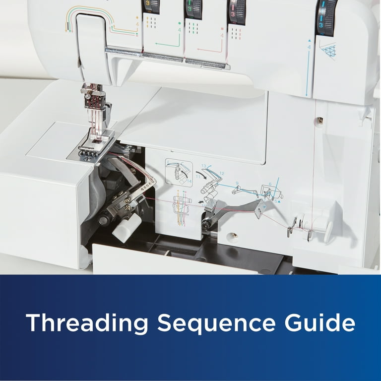 Brother Advanced Sewing Machine CV3440, Single-Sided Cover Stitch