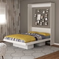 thumbnail image 3 of Cama Matrimonial Abatible Multifuncional PDC-07 Blanco, 3 of 8