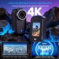 thumbnail image 2 of CAMCORDER Lahto 4K Cámara de Acción 128 GB Wi‑Fi IPX7, 2 of 7