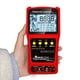 thumbnail image 5 of Probador de cables de red Buscador de cable de red 2 en 1 portátil de mano Multímetro Pantalla LCD con retroiluminación Análogos Búsqueda digital Cable de prueba POE Sensibilidad de emparejamiento Cor TOOLTOP Probador de cables de red, 5 of 7