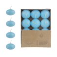 thumbnail image 1 of Velas flotantes de 1,5" de combustión prolongada, sin plomo y sin aroma, de color azul claro, juego de 36, 1 of 2