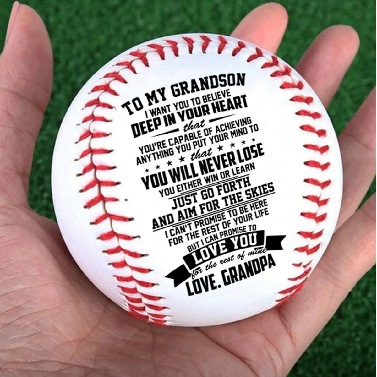 LifeSong Milestones Personalized Birthday Gifts for him Custom Engraved Baseball bat Gift for Son newfew Grandchild Grandson 18 L X 1.75