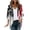 Black, variant on 250th Anniversary USA Flag Cardigan for Women Loose Fit 4th of July Kimono Lightweight Chiffon Open Front Blouse Top