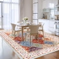 thumbnail image 2 of Ultrug Soft Boho Area Rug Moroccan Geometric Rugs Washable Carpet for Bedroom Living Room Home Decor,4'x6',Beige, 2 of 7