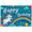 1A, variant on Colorful Unicorn Themed Happy Birthday Banner Background Backdrop Party Supplies Decorations for Birthday Parties Photography Props Kids Celebrations