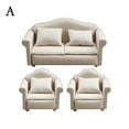 thumbnail image 2 of 1:12 Mini Dollhouse Furniture Sofa Simulation Miniature Living Room Chairs Kids, 2 of 5