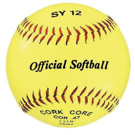 SOFTBALLS-OPTIC YELLOW-CORE 47-12"