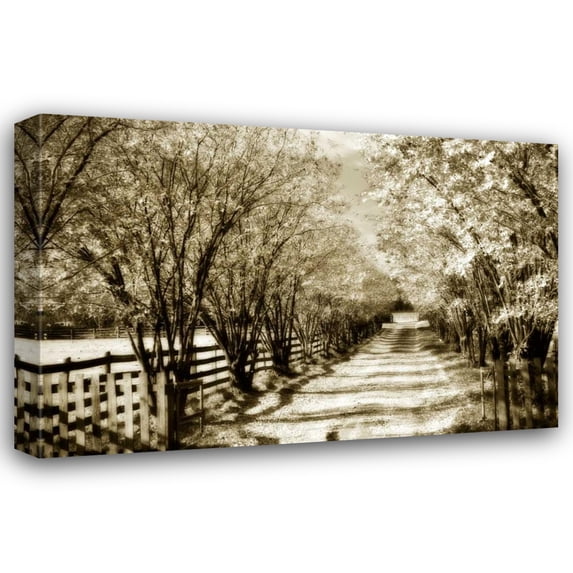 Alan Hausenflock 24x17 Gallery Wrapped Canvas Wall Art Titled - Glen Allen Farm I