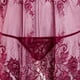 thumbnail image 4 of VISgogo Mujer Verano Sexy Sólido Ropa de Dormir Vestido de Noche + G-String Encaje Floral Babydoll Pijamas VISgogo moda, 4 of 7