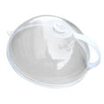 thumbnail image 2 of Microwave Pads And Food Covers Splash Cover, Kitchen Microwave Splash Cover High Temperature Plastic Splash Cover, Pot Holder, Drying, Baking, 2 of 8
