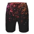 thumbnail image 3 of Goofa Colorful Sparkling Printed Mens Swim Trunks Summer Quick Dry Short Beach Swimwear Bathing Suits-, 3 of 9