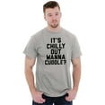 thumbnail image 4 of Chilly Out Wanna Cuddle Lazy Day Men's Graphic T Shirt Tees Brisco Brands X, 4 of 4