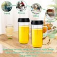 thumbnail image 5 of LOVEVER 4Pcs  Blender Cups Replacement Parts of Food-Grade Plastic Stainless Steel Lids Dishwasher Safe Leak-Proof BPA-Free  Convenient Spout Blender Cup, 5 of 5