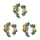 thumbnail image 2 of Kit de flores artificiales Guirnaldas Flor Signo de bienvenida ramos falsos Wosthever Naranja 80cm, 2 of 6