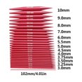 thumbnail image 2 of Aluminum Interchangeable Crochet Needles Circular Knitting Needles Set Weaving Yarn Knitting Tools Weave Accessories Kit, 2 of 5