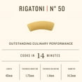 Italian Pasta Rigatoni No.50, Always Al Dente (5 Pack, 16 oz Each
