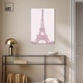 thumbnail image 3 of Pink Sparkling Floral Paris Canvas Paris Art Prints by Art Remedy, Gallery Wrapped, 20" x 30", 3 of 7