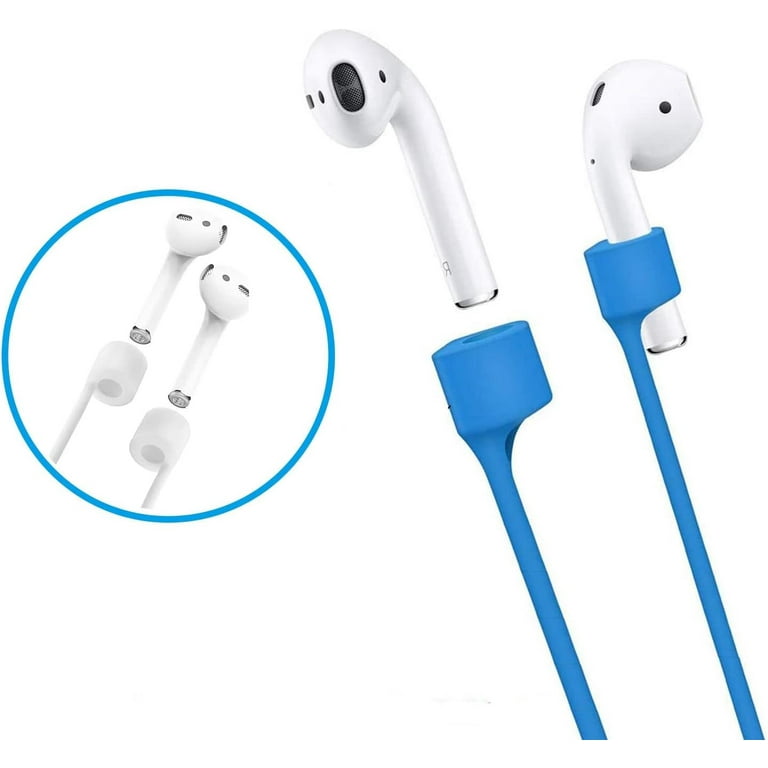 Colorful Airpod Strap Set of 7, Silicone Earphones Lanyard
