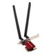 thumbnail image 5 of Adaptador Inalámbrico De Tres Bandas, Adaptador De Tarjeta De Red Inalámbrica 5.3 6Ghz 5GHz 2.4GHz Para Juegos, 5 of 7