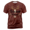 thumbnail image 5 of Luwomo Short Sleeve T Shirt for Men Graphic Print Crew Neck Tee Stylish Loose Tops, 5 of 5