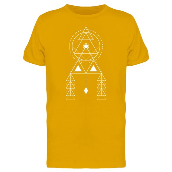 Cool Geometry Forms Tee Men's -Image by Shutterstock