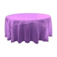 thumbnail image 1 of LA Linen TCOrgz108R-PurpleO23 Nappe Ronde en Organza Transparent, Violet - 108 Po., 1 of 4
