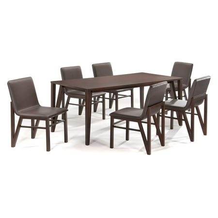 New Spec Afton 7 Piece Dining Table Set New Spec Afton 7 Piece Dining Table Set