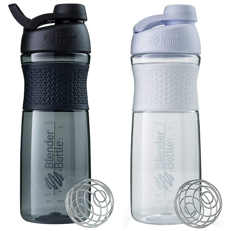 BlenderBottle SportMixer 28oz Shaker Bottle Perfect for Protein Shakes and  Pre Workout, Multi-Pack 