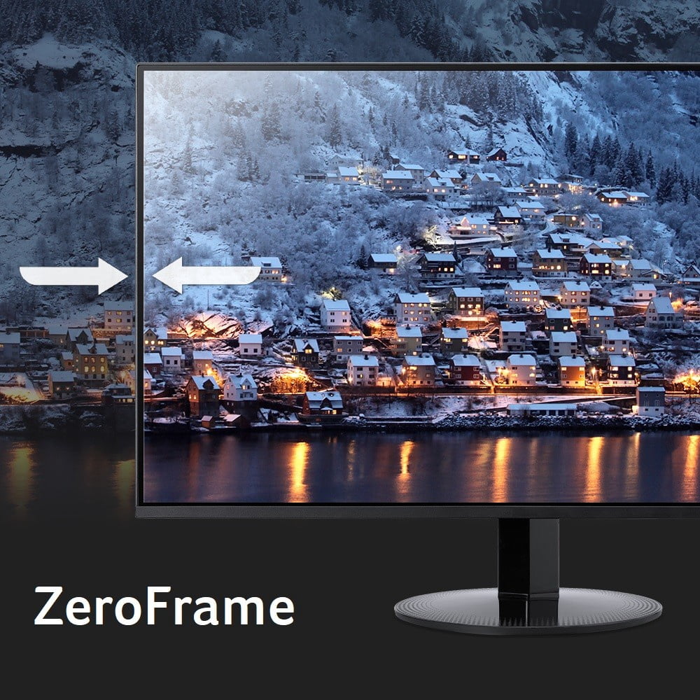 Acer SA3 23.8-inch Full HD (1920 x 1080) Monitor with Adaptive-Sync Support IPS DIsplay, 144 Hz, SA243Y P1bi, Black, New