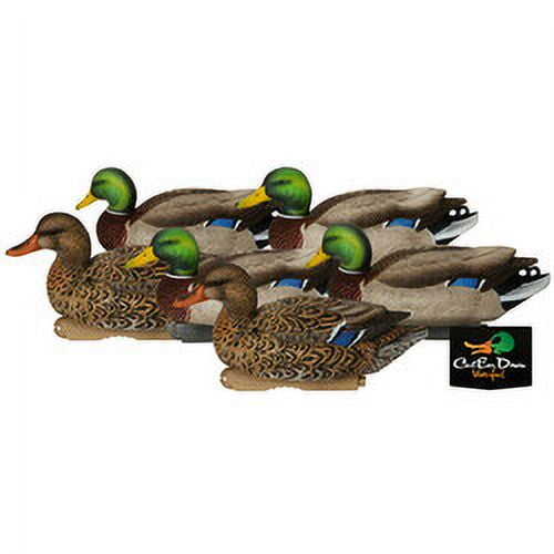 GHG XD Series Pro-Grade Active Mallard Duck Decoy 6PK