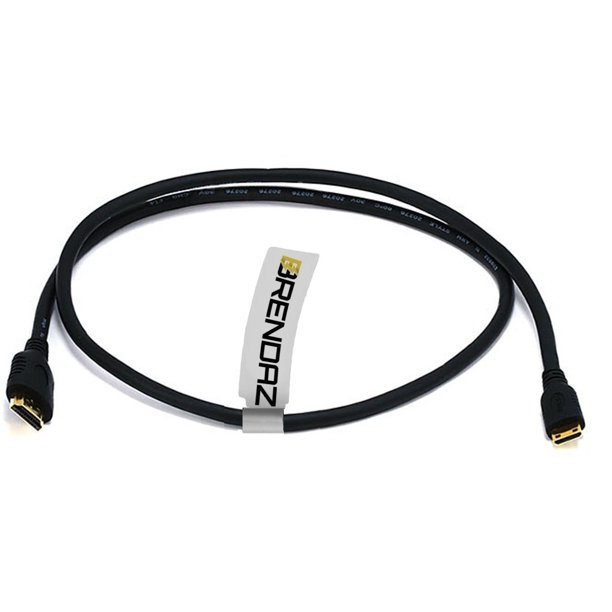 High Speed HDMI Mini HDMI to HDMI AV Cable Compatible with Nikon D5300