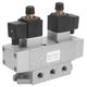 thumbnail image 3 of Válvula solenoide neumática de 3 posiciones y 5 vías, controlador eléctrico doble G1/8 pulg. K35D2H-6AC110V, 3 of 9