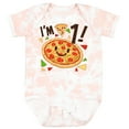 thumbnail image 3 of Inktastic I'm One Pizza Birthday Party Boys or Girls Baby Bodysuit, 3 of 5