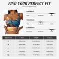 thumbnail image 5 of Sikiie Underwater Plant Dolphin Print Strappy Sports Bra for Women Padded Push Up Sports Bra Athletic Running Sports Bra Workout Bra Yoga Bra, 5 of 5