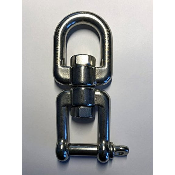 Stainless Steel 316 Anchor Swivel Eye and Jaw 13mm (1/2") Marine Grade
