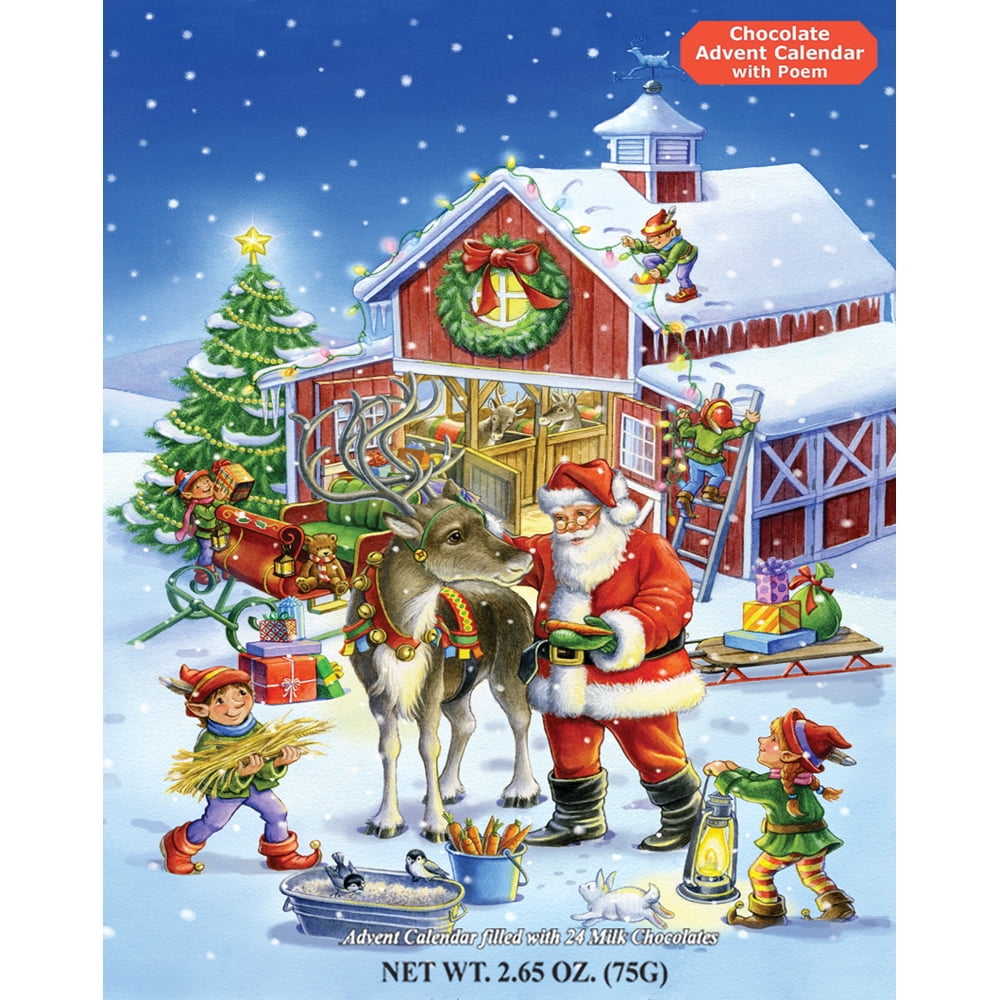 Ready Reindeer Chocolate Advent Calendar