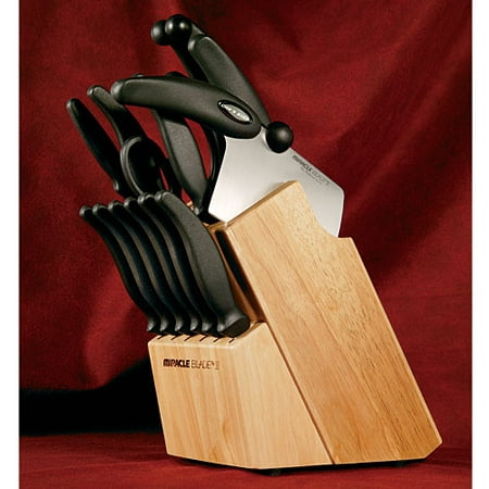 Miracle Blade III 17-Piece Knife Set (Best Meat Processing Knife Set)