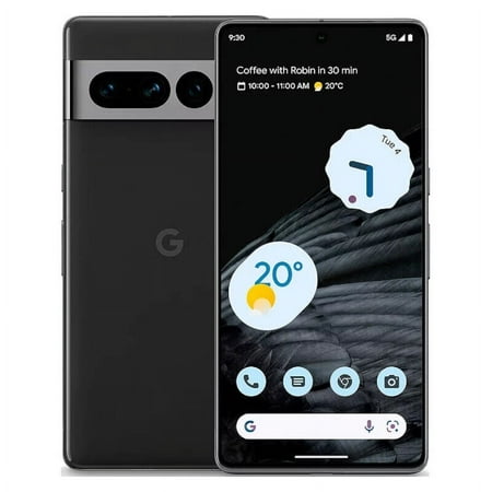 Pre-Owned Google Pixel 7 Pro 5G Obsidian 128 UNLOCKED (Refurbished: Good)